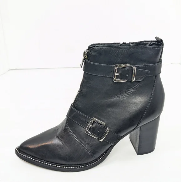 NWOT Steve Madden leather halle boots - Picture 2 of 16